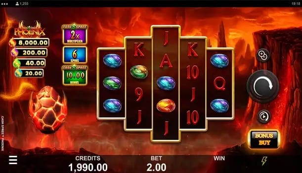 Cash Spree Phoenix Slot Cash Spree Phoenix