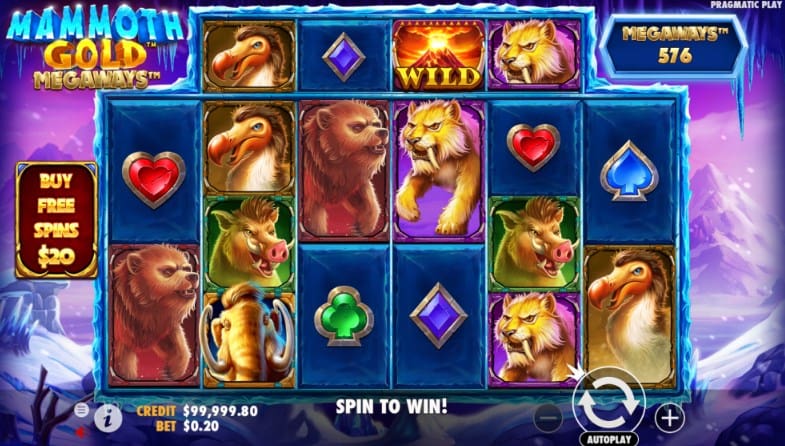 Mammoth Gold Megaways Slot Mammoth Gold Megaways Slot