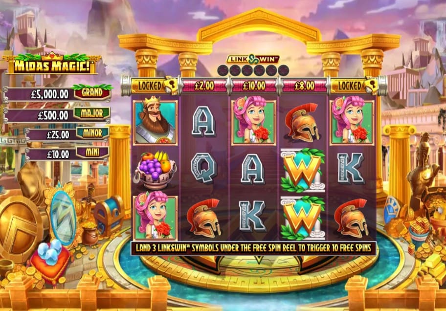 Midas Magic! slot gameplay