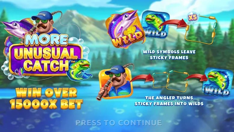 More Unusual Catch Slot Review More Unusual Catch slot 1
