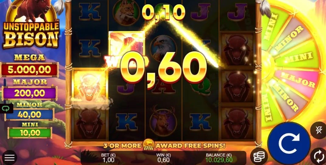 Unstoppable Bison slot Unstoppable Bison slot main