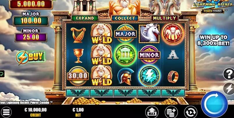 Zeus Lightning Riches Power Combo Zeus Lightning Riches Power Combo